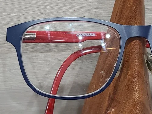 CARRERA 1104/V Eyeglasses Frame Red White Blue Ruthenium 54mm 4
