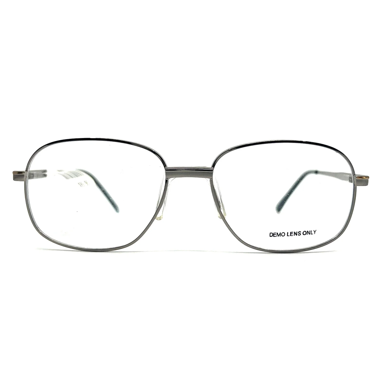MM5007 GM Gunmetal Rectangular Full Rim Mens Eyeglasses 54[]16 140mm