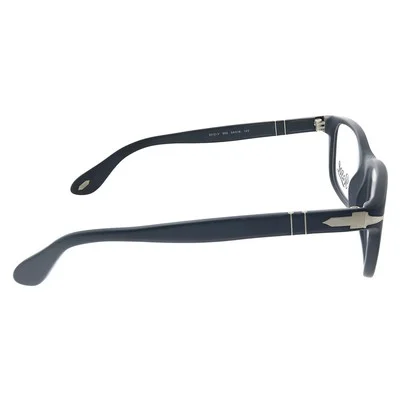 New Persol PO 3012V 900 Matte Black Plastic Rectangle Eyeglasses 54mm 3