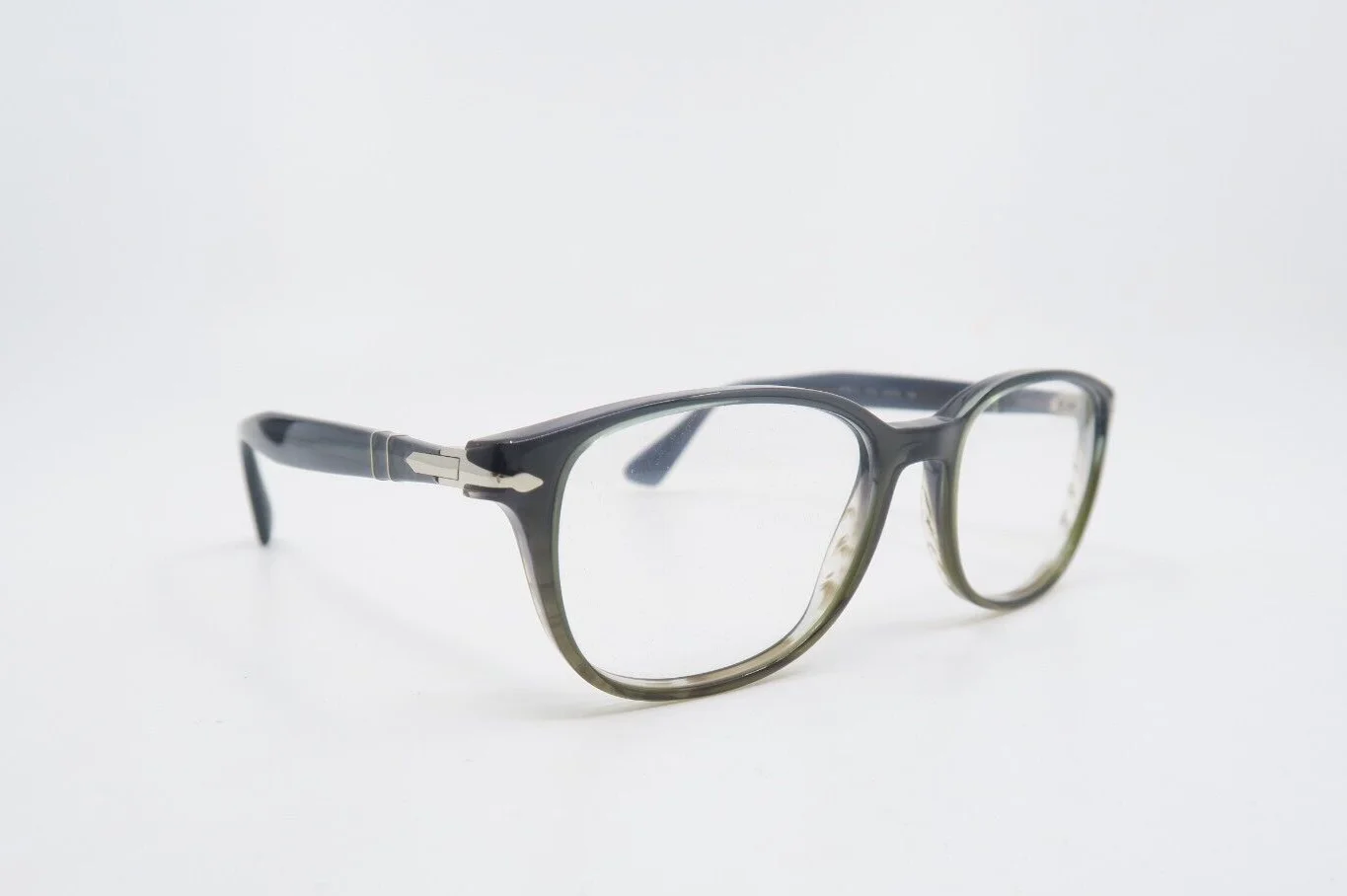 Persol 3163-V 1012 54mm Black to Fade New Square Men 3