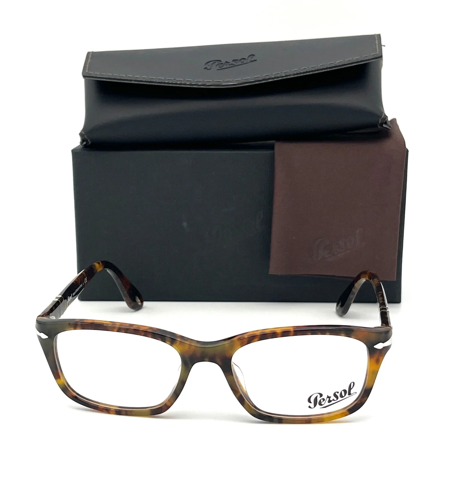 PERSOL PO3012VA 108 Caffe / Demo Lens 54mm Eyeglasses 2