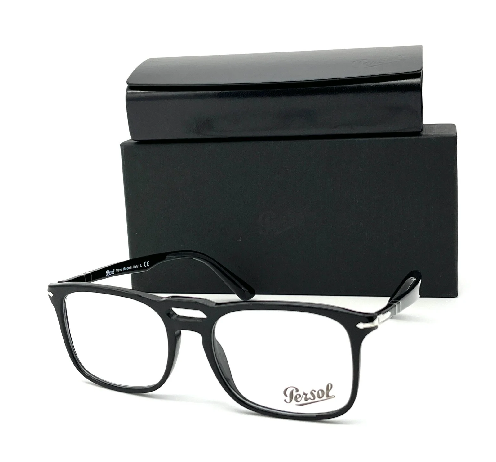 PERSOL PO3277V 95 Black / Demo Lens 54mmmm Eyeglasses