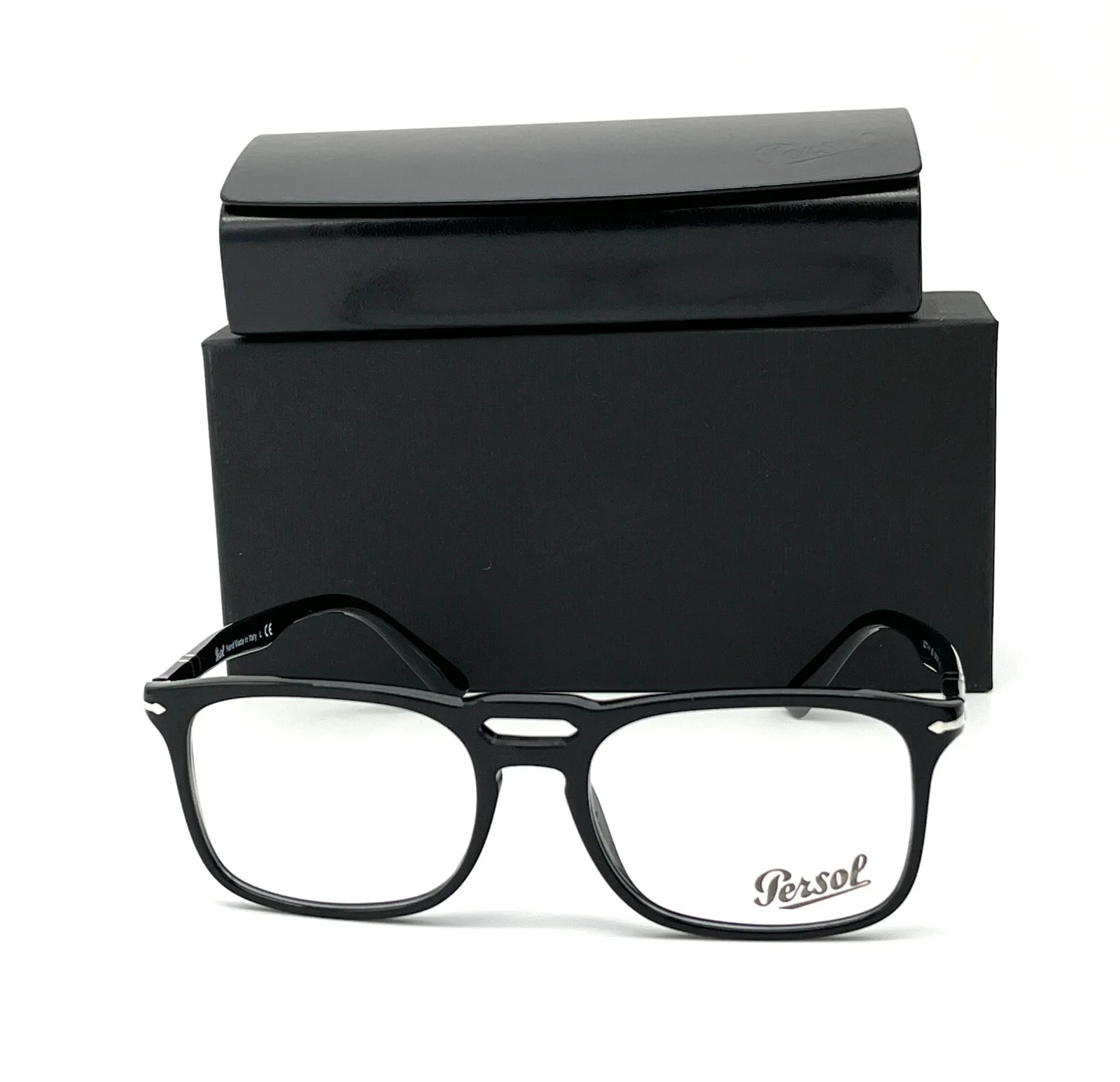 PERSOL PO3277V 95 Black / Demo Lens 54mmmm Eyeglasses 2