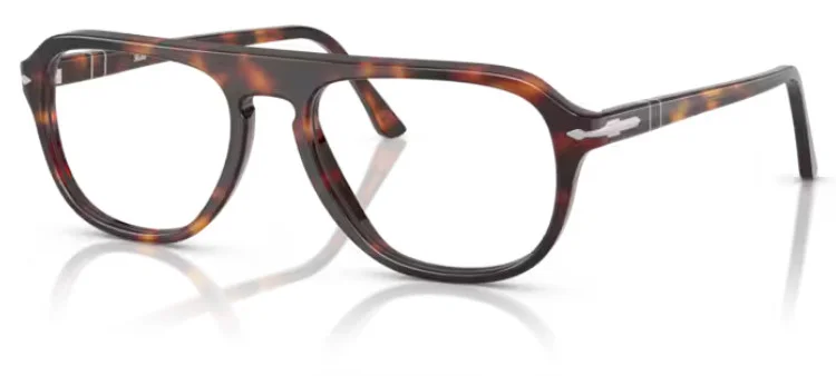 PERSOL PO3329V 24 Brown Havana 54 mm Eyeglasses 4