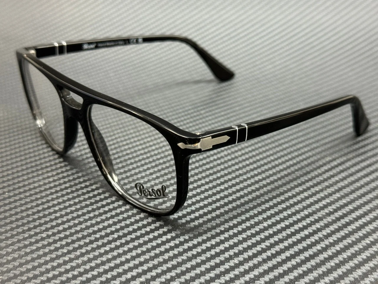 PERSOL PO3329V 95 Black Unisex 54 mm Eyeglasses