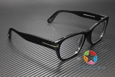 TOM FORD FT5781-D-B 001 Square Shiny Black Demo Lens 54 mm Men 3